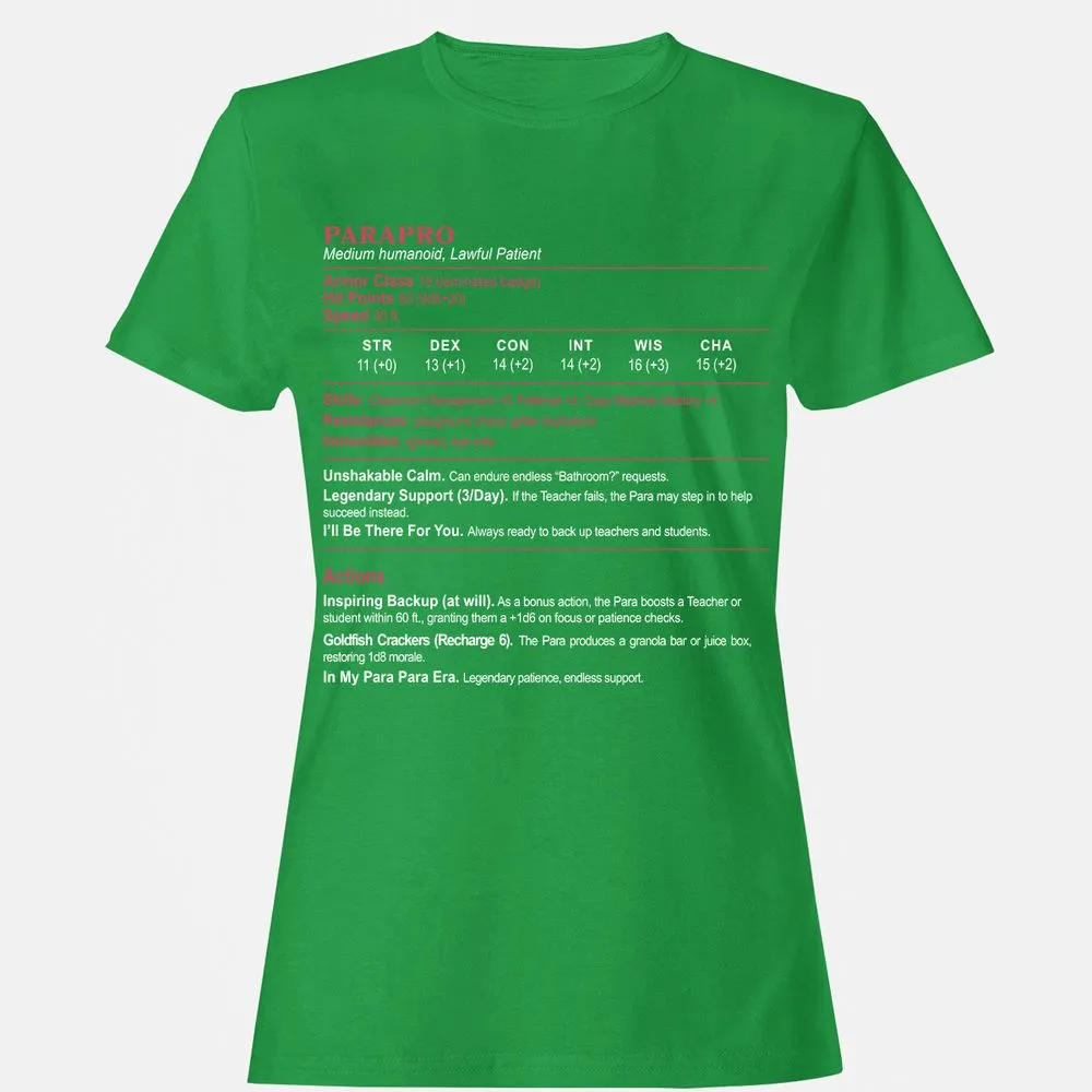 para Women's T-Shirt - Irish Green - 7