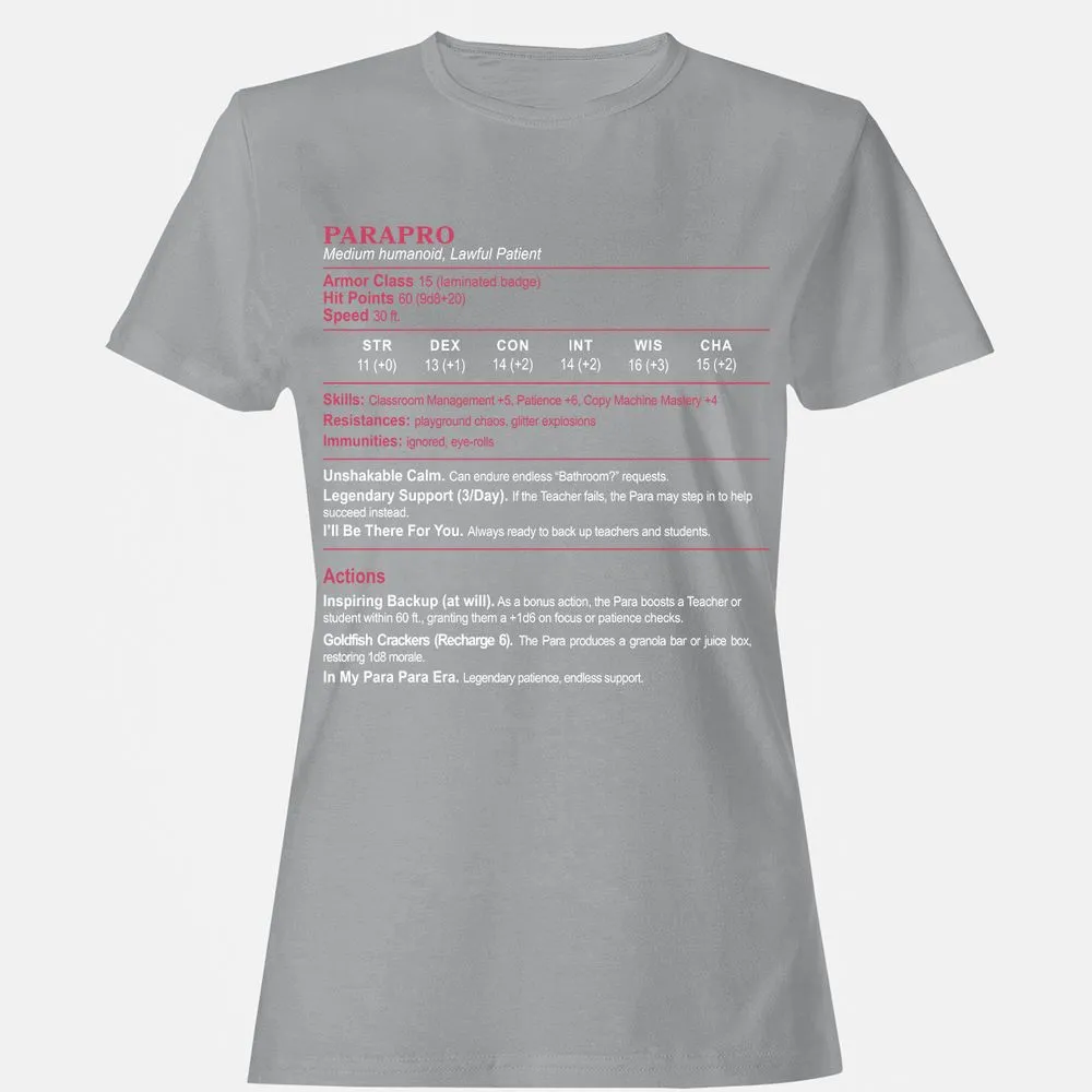 para Women's T-Shirt - Sport Grey - 15