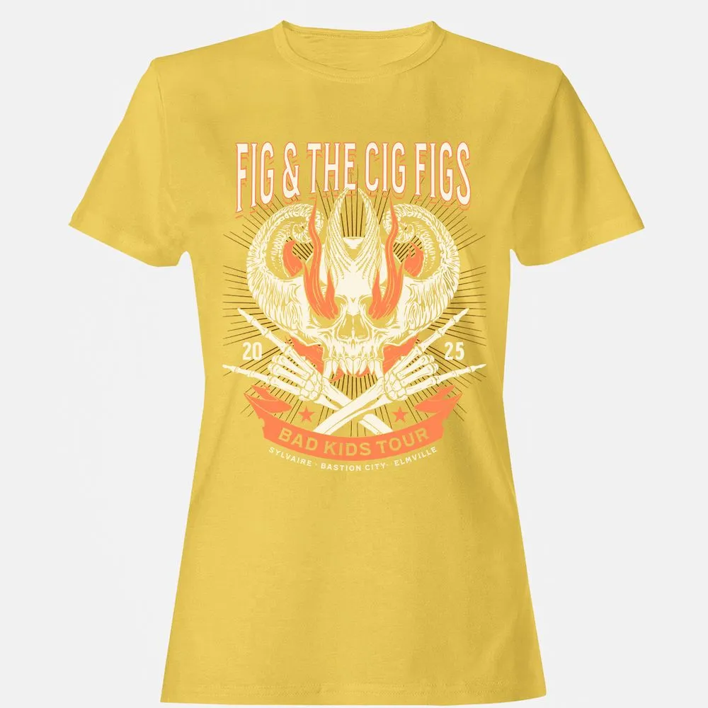 Fig and the Cig Figs, Dimension 20 Women's T-Shirt - Daisy - 4