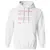 Assistant Professor Stats Classic Unisex Hoodie - White - 11
