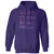 Assistant Professor Stats Classic Unisex Hoodie - Purple - 6