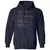 Associate Professor Stats Classic Unisex Hoodie - Navy - 2