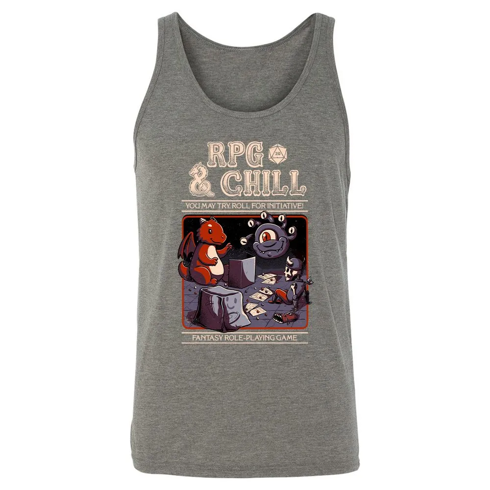 RPG & CHILL - Grey Triblend - 8
