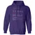 Autism Mom Stats Classic Unisex Hoodie - Purple - 6
