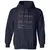 Autism Mom Stats Classic Unisex Hoodie - Navy - 2