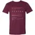 Associate Professor Stats Unisex V-Neck T-Shirt - Maroon - 6