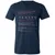 Associate Professor Stats Unisex V-Neck T-Shirt - Heather Navy - 15