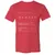 Associate Professor Stats Unisex V-Neck T-Shirt - Heather Red - 16