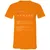 Autism Dad Unisex V-Neck T-Shirt - Orange - 11