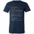 Autism Dad Unisex V-Neck T-Shirt - Heather Navy - 15