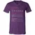 Autism Dad Unisex V-Neck T-Shirt - Team Purple - 9