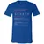 Adjunct Professor Stats Unisex V-Neck T-Shirt - True Royal - 4