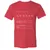 Adjunct Professor Stats Unisex V-Neck T-Shirt - Heather Red - 16