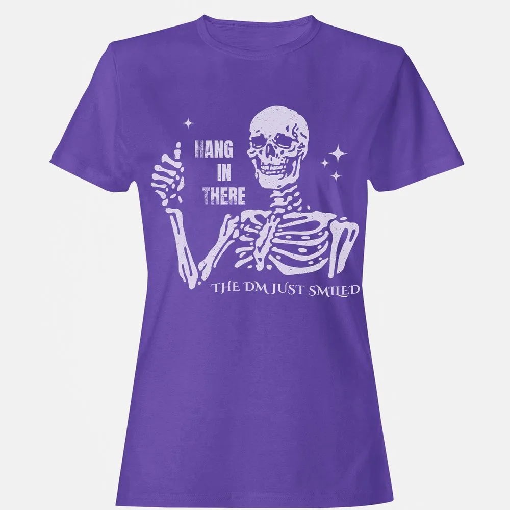 Hang In There – The DM Just Smiled Skeleton - Purple - 12