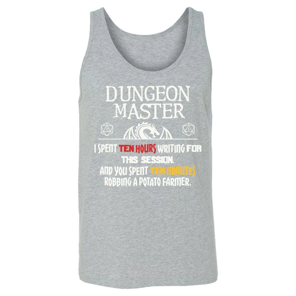 Dungeon Master Chaos Meme Unisex Jersey Tank - Athletic Heather - 4