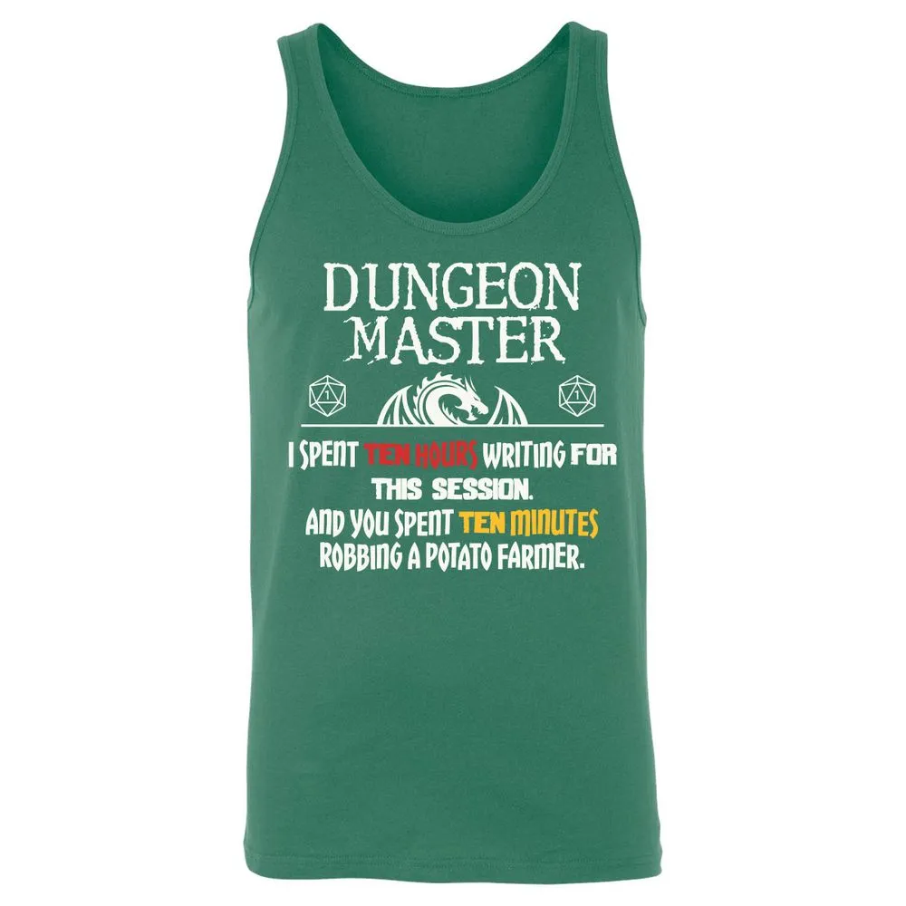 Dungeon Master Chaos Meme Unisex Jersey Tank - Kelly - 9