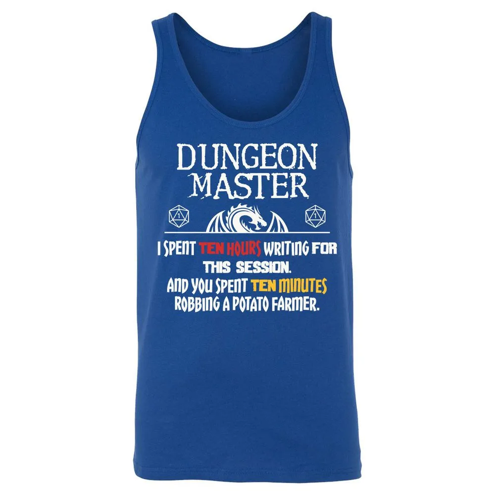 Dungeon Master Chaos Meme Unisex Jersey Tank - True Royal - 13