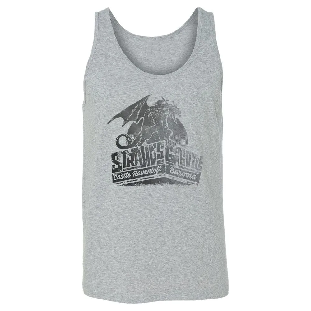 Strahd’s Gargoyle Unisex Jersey Tank - Athletic Heather - 4