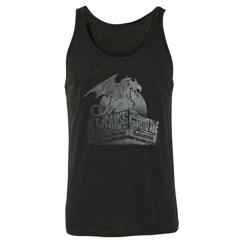 Strahd’s Gargoyle Unisex Jersey Tank - Charcoal Black Triblend - 5