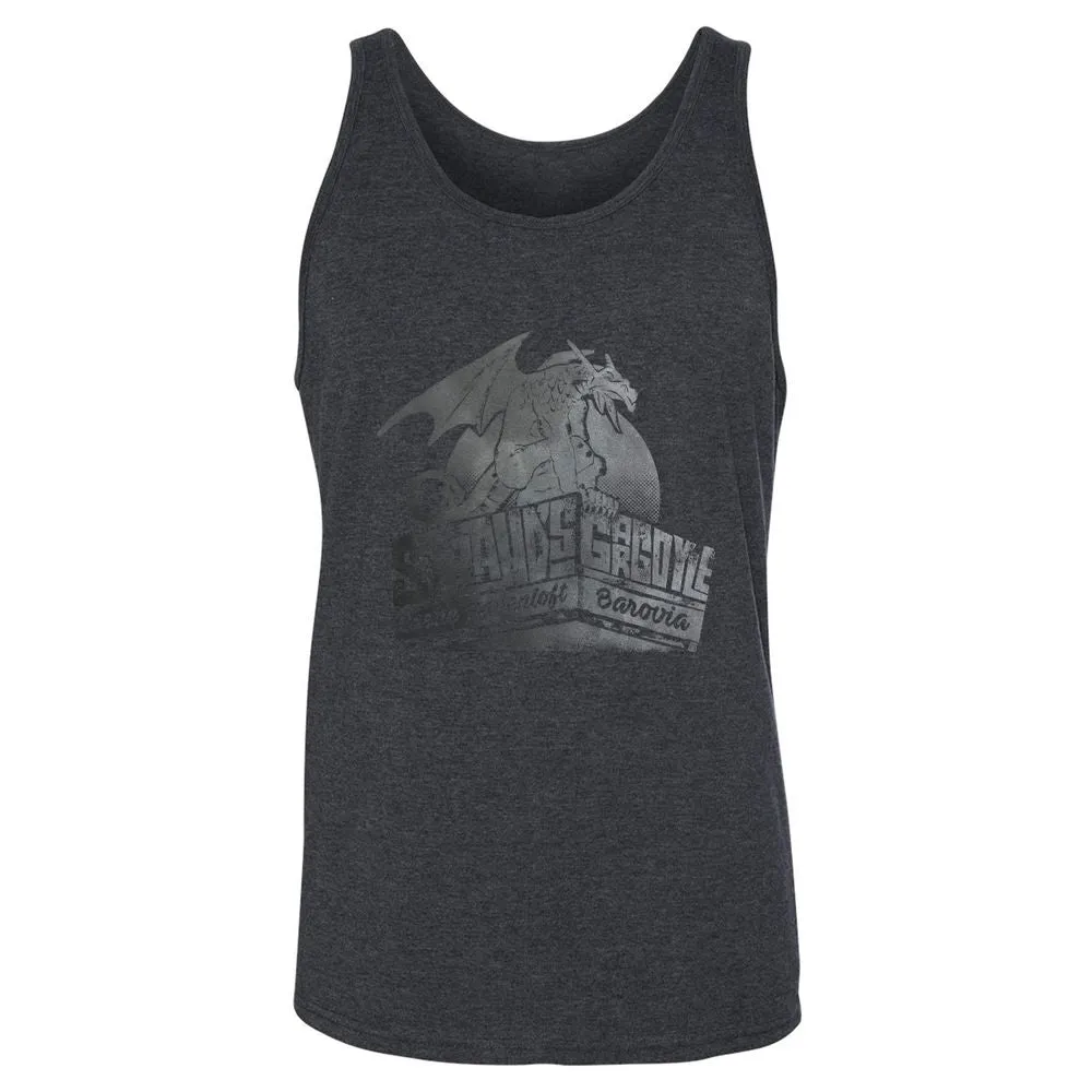 Strahd’s Gargoyle Unisex Jersey Tank - Dark Grey Heather - 6