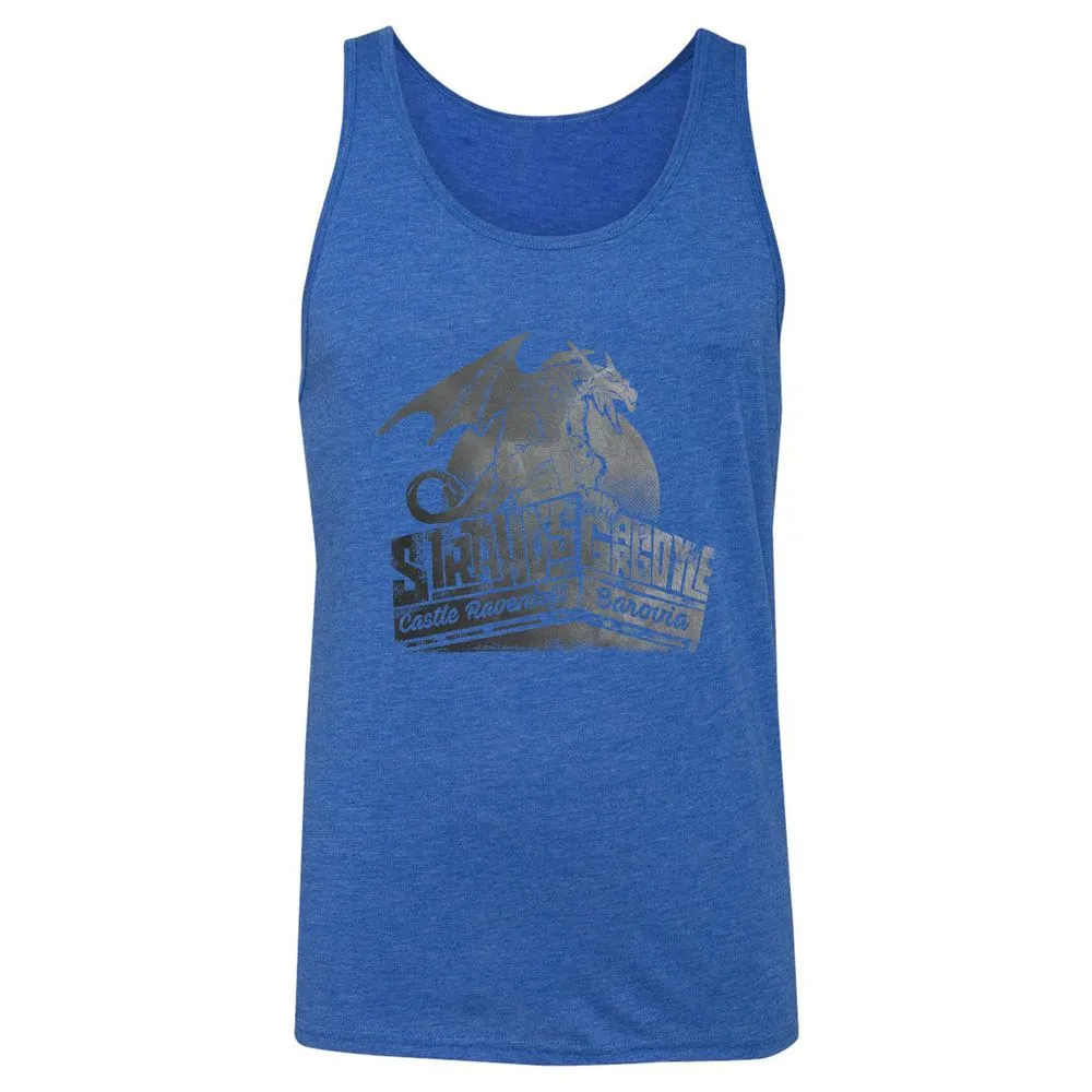 Strahd’s Gargoyle Unisex Jersey Tank - True Royal Triblend - 12