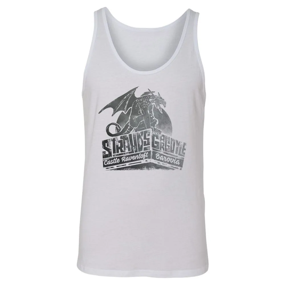 Strahd’s Gargoyle Unisex Jersey Tank - White - 14