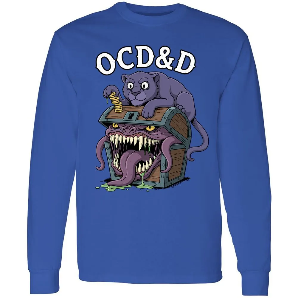OCD&D Long Sleeve T-Shirt - Royal - 8