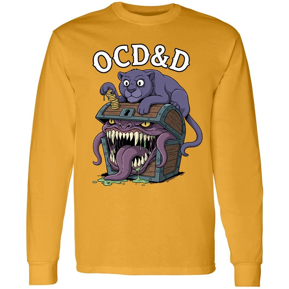 OCD&D Long Sleeve T-Shirt - Gold - 9