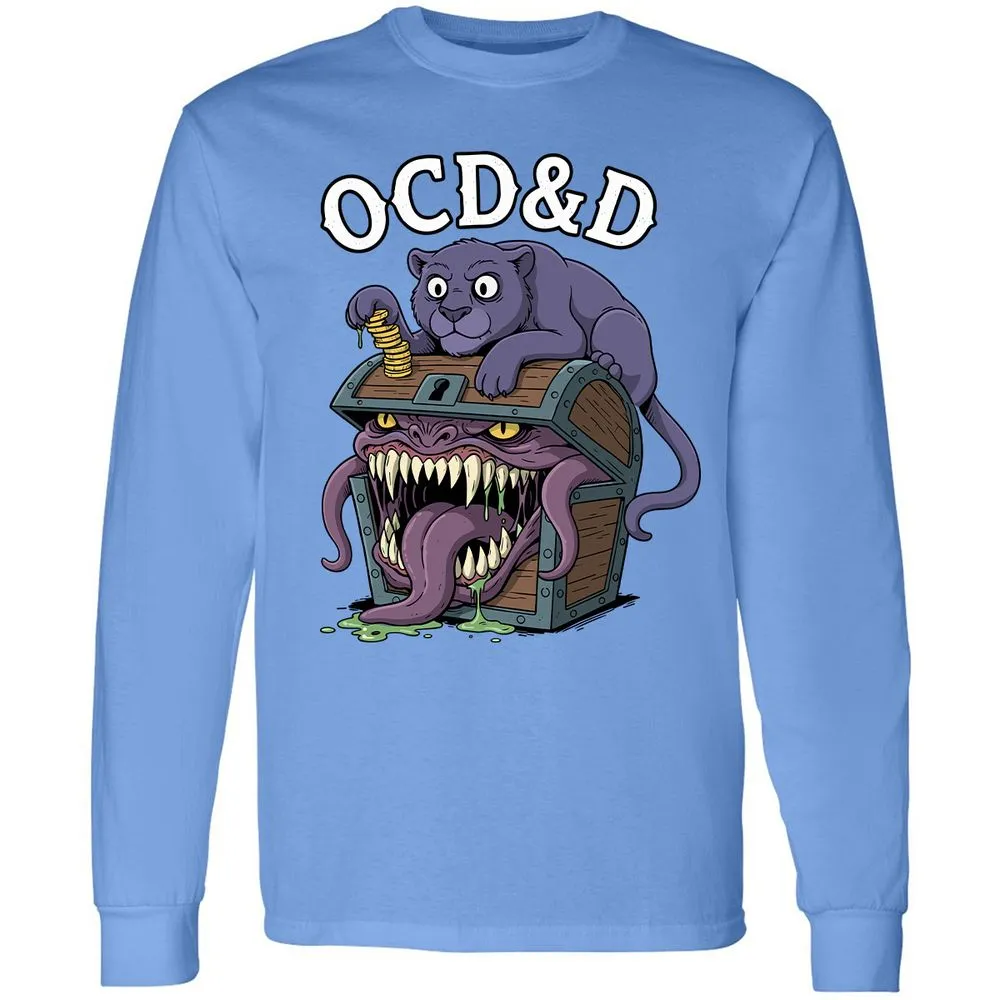 OCD&D Long Sleeve T-Shirt - Carolina Blue - 12