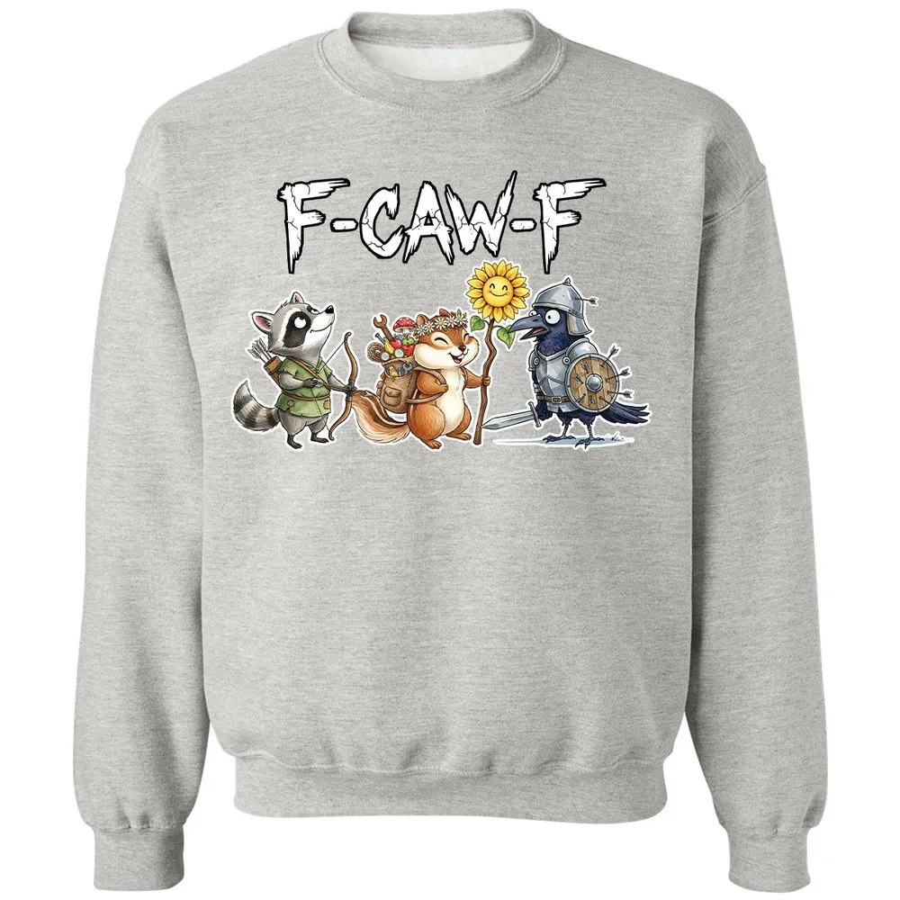 F-CAW-F Adventuring party Classic Unisex Sweatshirt - Ash - 8
