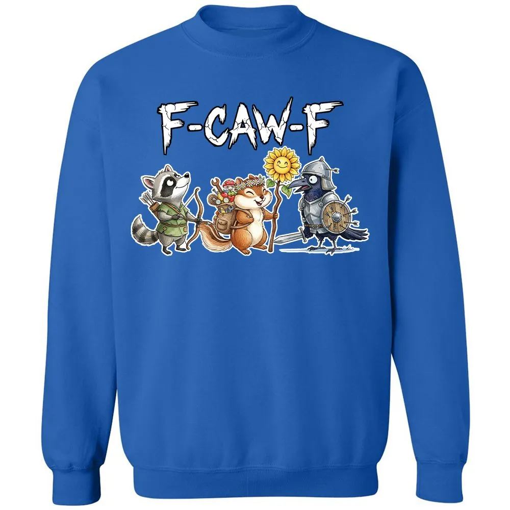 F-CAW-F Adventuring party Classic Unisex Sweatshirt - Royal - 9