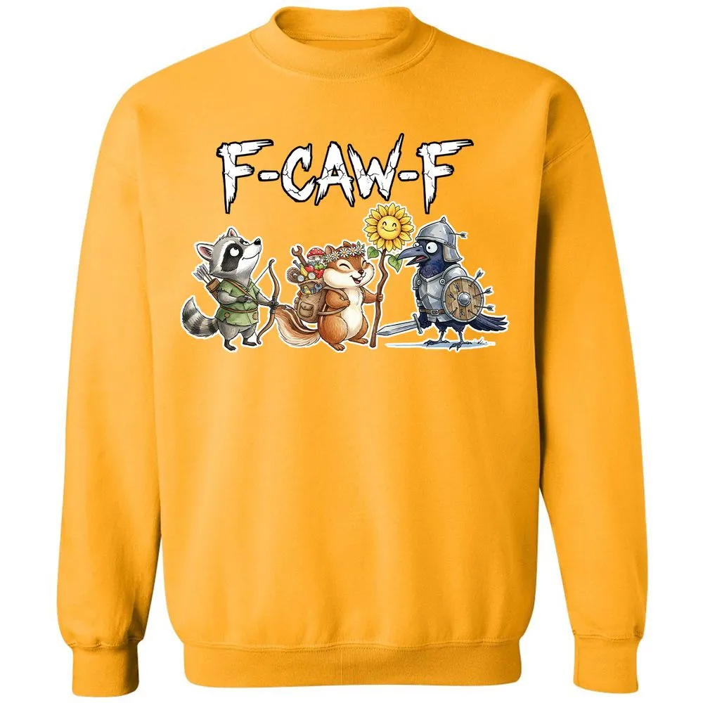 F-CAW-F Adventuring party Classic Unisex Sweatshirt - Gold - 11