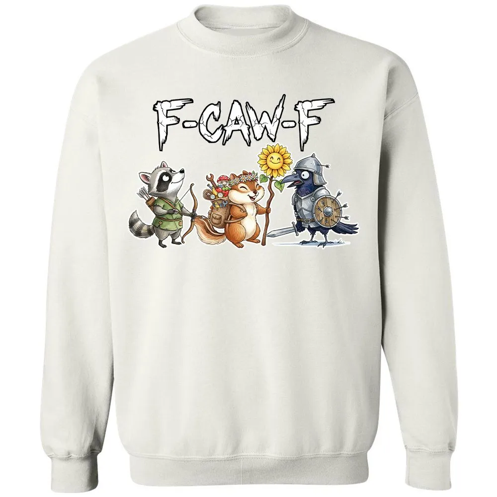 F-CAW-F Adventuring party Classic Unisex Sweatshirt - White - 12