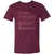 X-ray Tech Stats Unisex V-Neck T-Shirt - Maroon - 6
