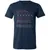 X-ray Tech Stats Unisex V-Neck T-Shirt - Heather Navy - 15