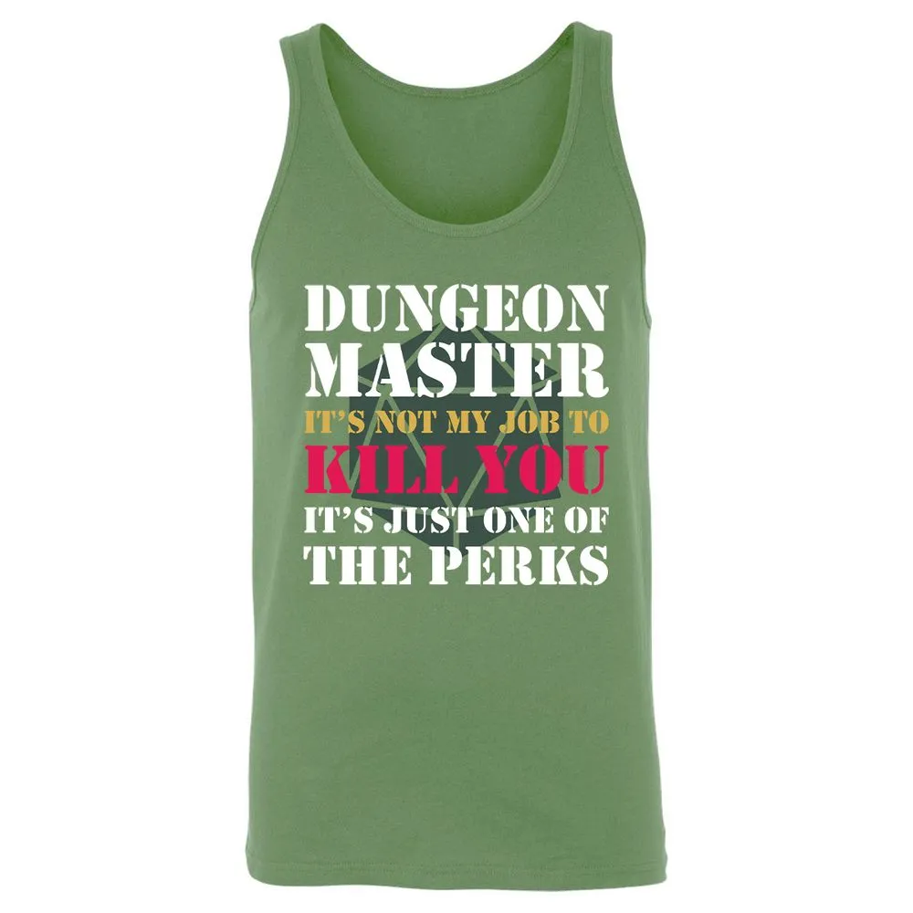 DUNGEON MASTER NOT MY JOB Unisex Jersey Tank - Leaf - 10