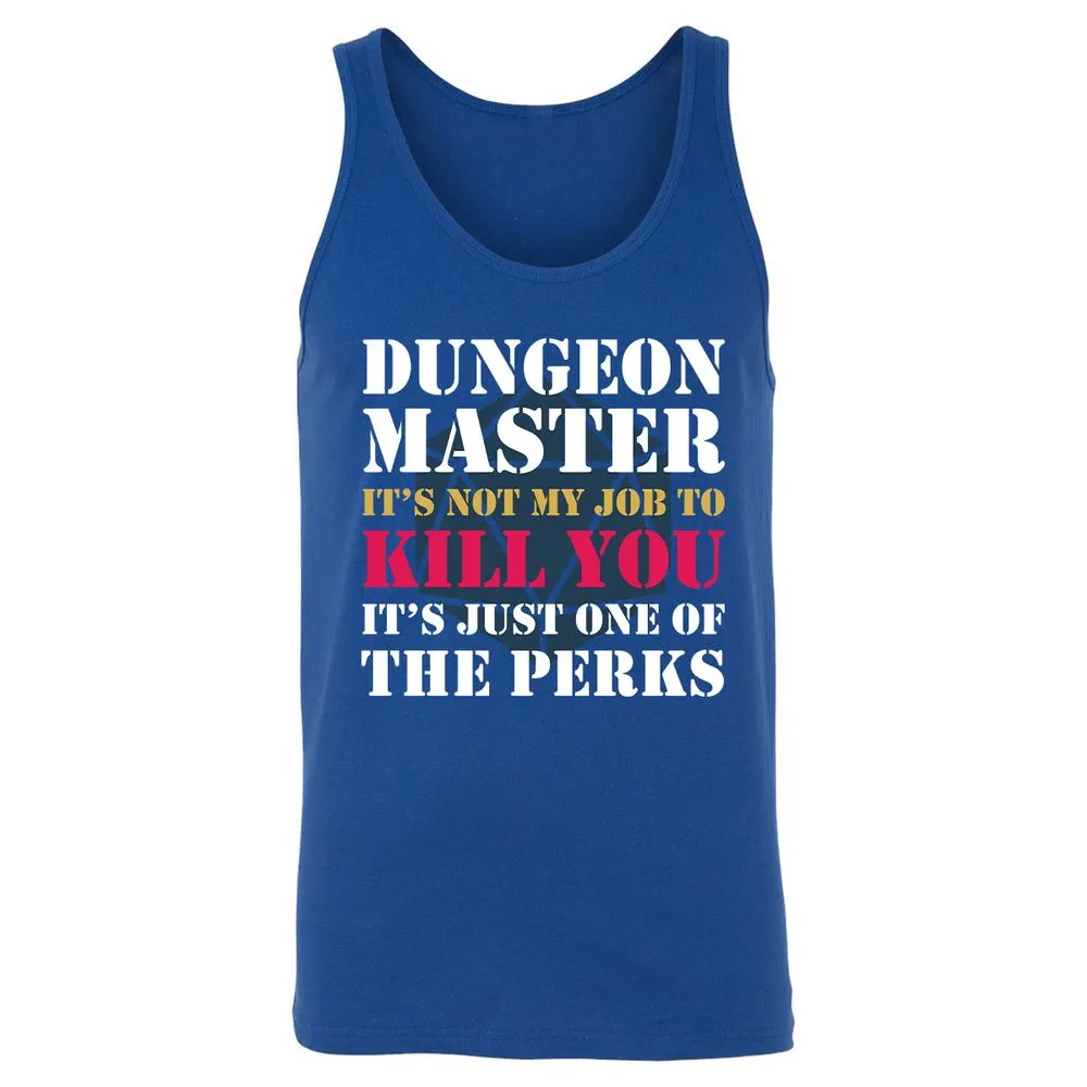 DUNGEON MASTER NOT MY JOB Unisex Jersey Tank - True Royal - 13