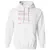 Actor Stats Classic Unisex Hoodie - White - 11