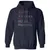 Art Teacher Stats Classic Unisex Hoodie - Navy - 2
