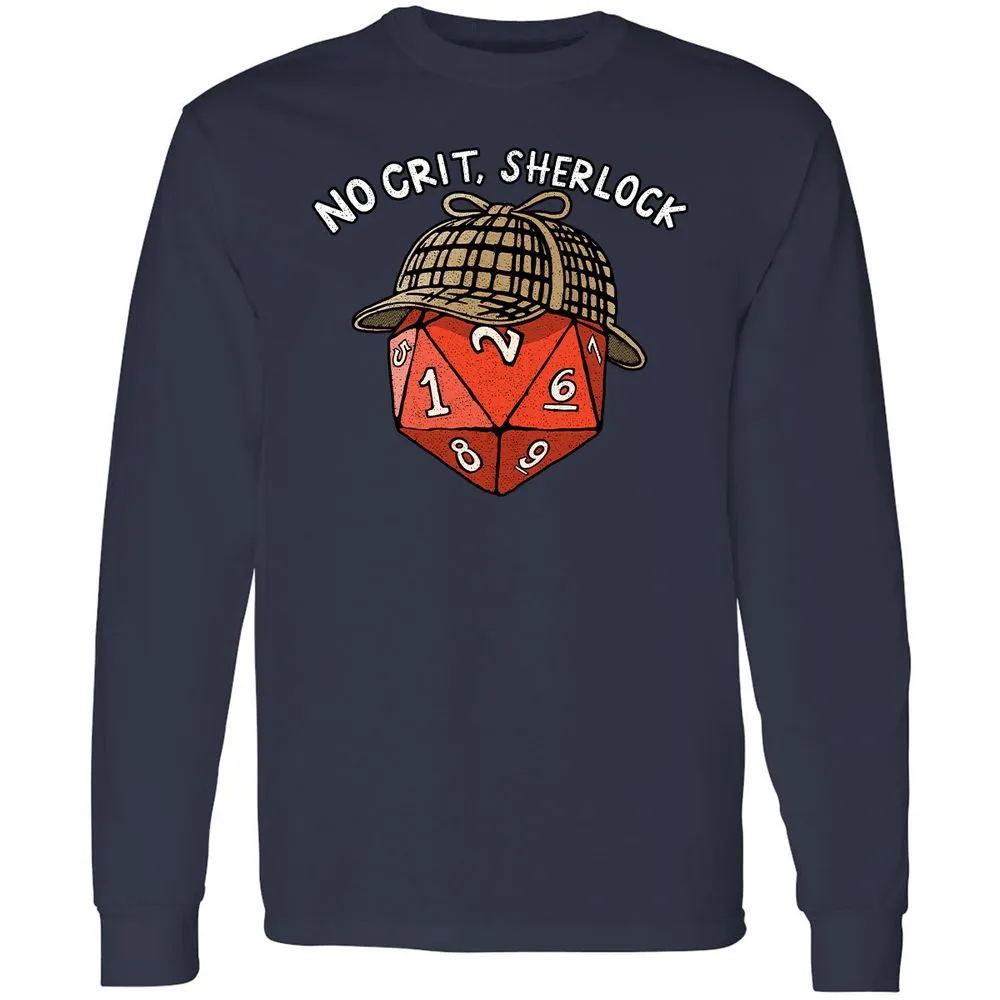 No Crit Sherlock - Navy - 2