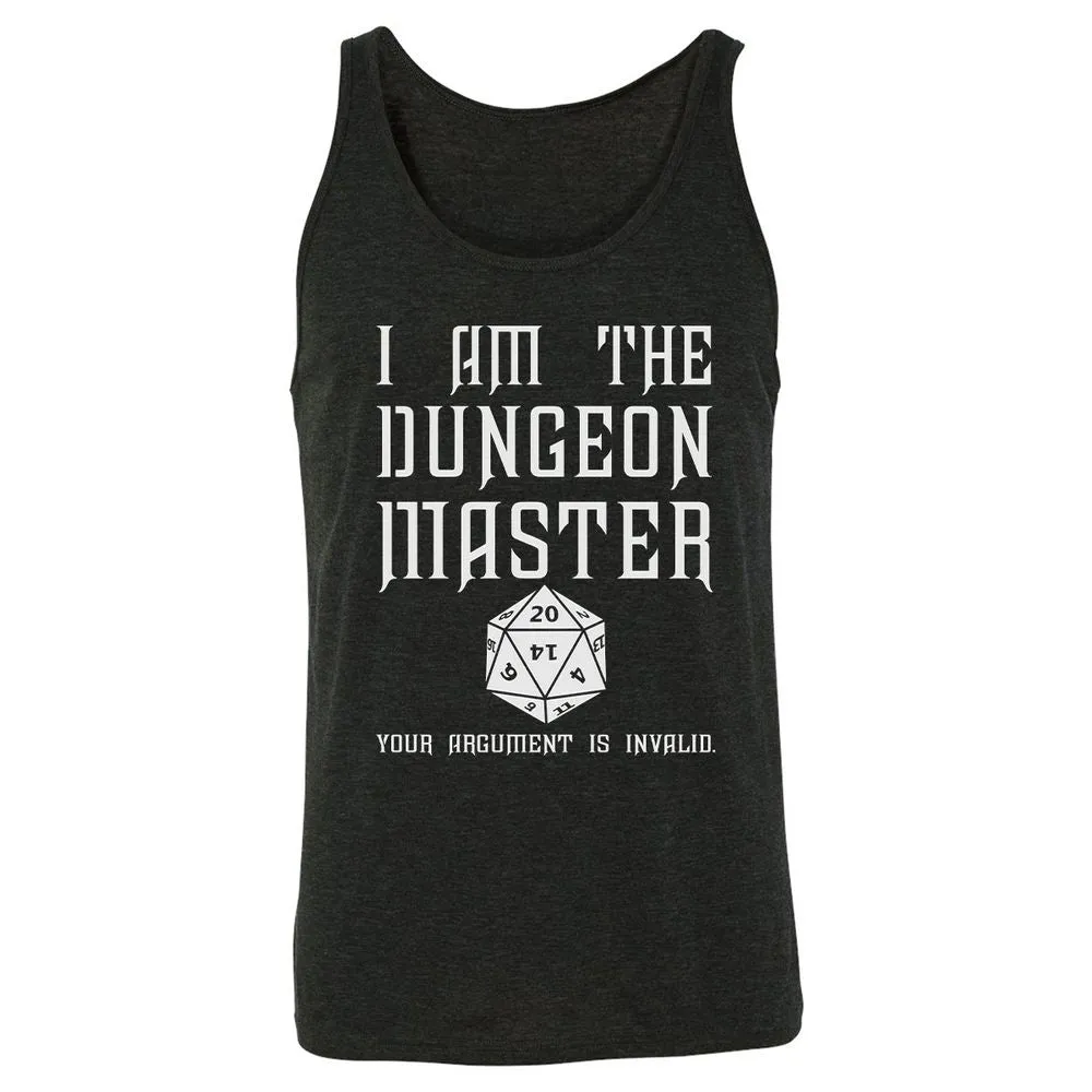 I Am The Dungeon Master - Charcoal Black Triblend - 5