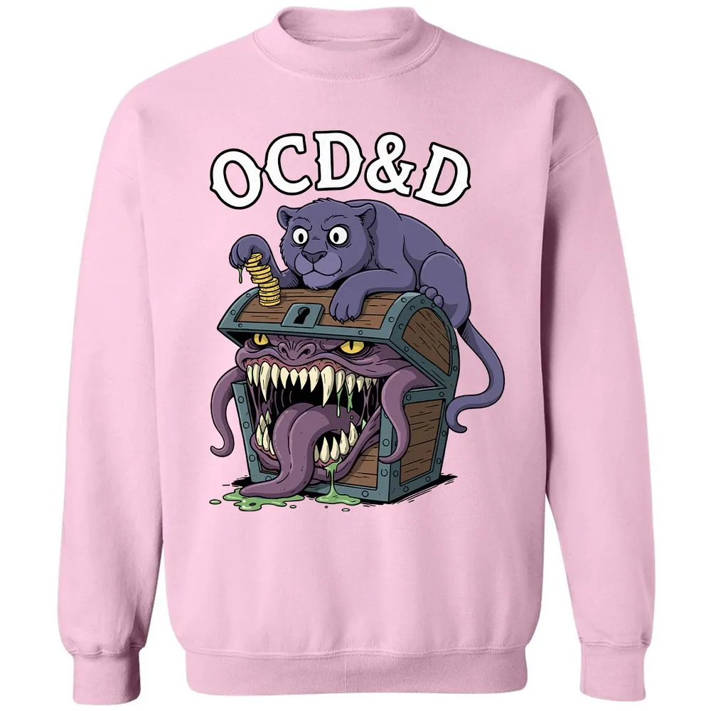 OCD&D Classic Unisex Sweatshirt - Light Pink - 3