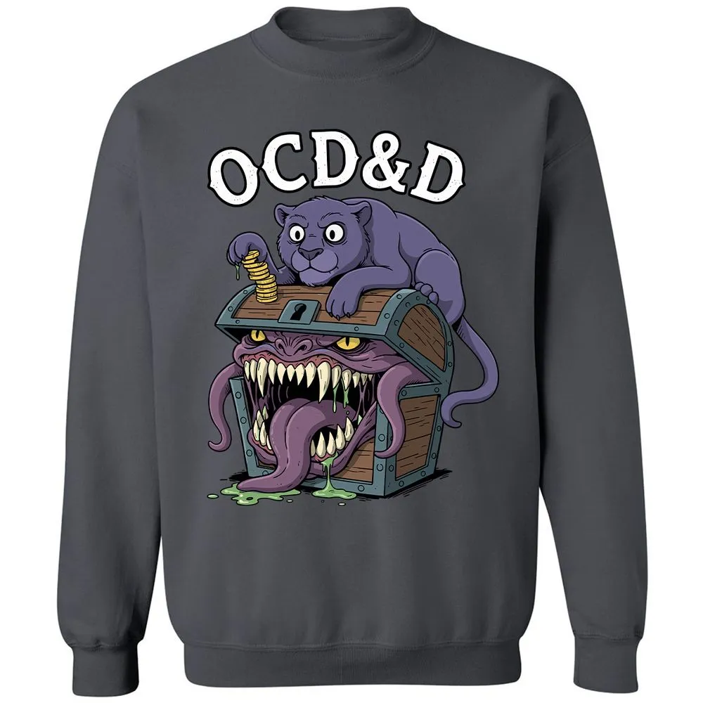 OCD&D Classic Unisex Sweatshirt - Charcoal - 7
