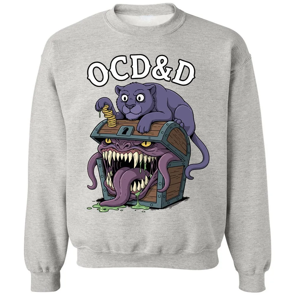 OCD&D Classic Unisex Sweatshirt - Ash - 8