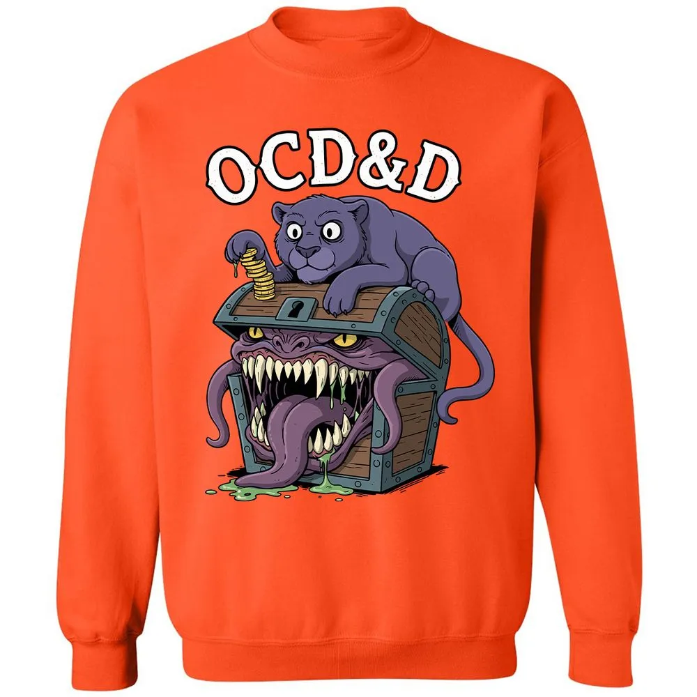 OCD&D Classic Unisex Sweatshirt - Orange - 10