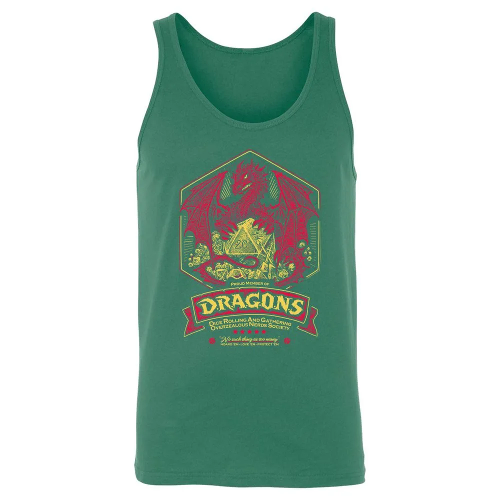 Fantasy Dragon With Dice - Kelly - 9