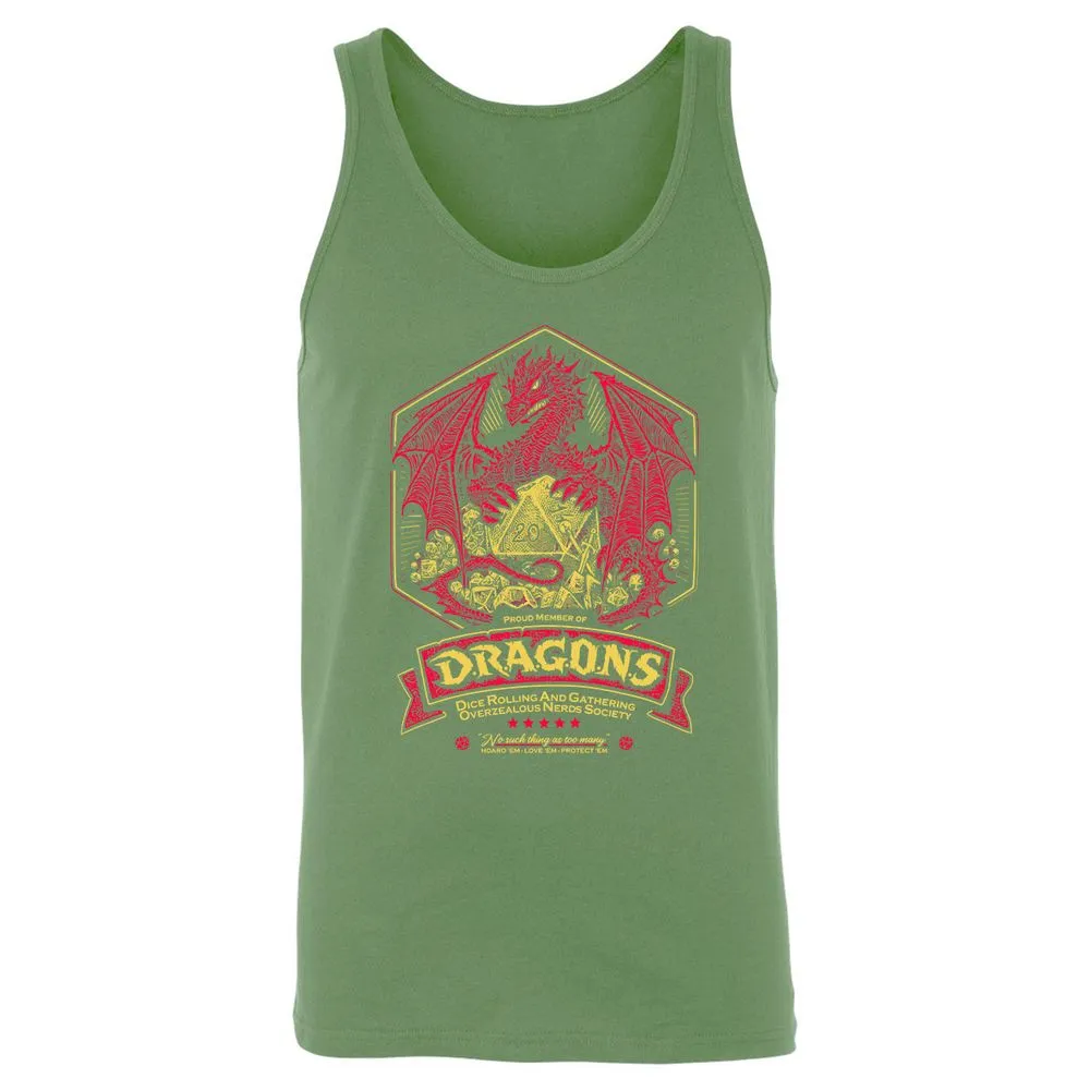 Fantasy Dragon With Dice - Leaf - 10