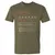 Birder Stats Premium Unisex T-Shirt - Military Green - 5