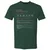 Birder Stats Premium Unisex T-Shirt - Forest Green - 13