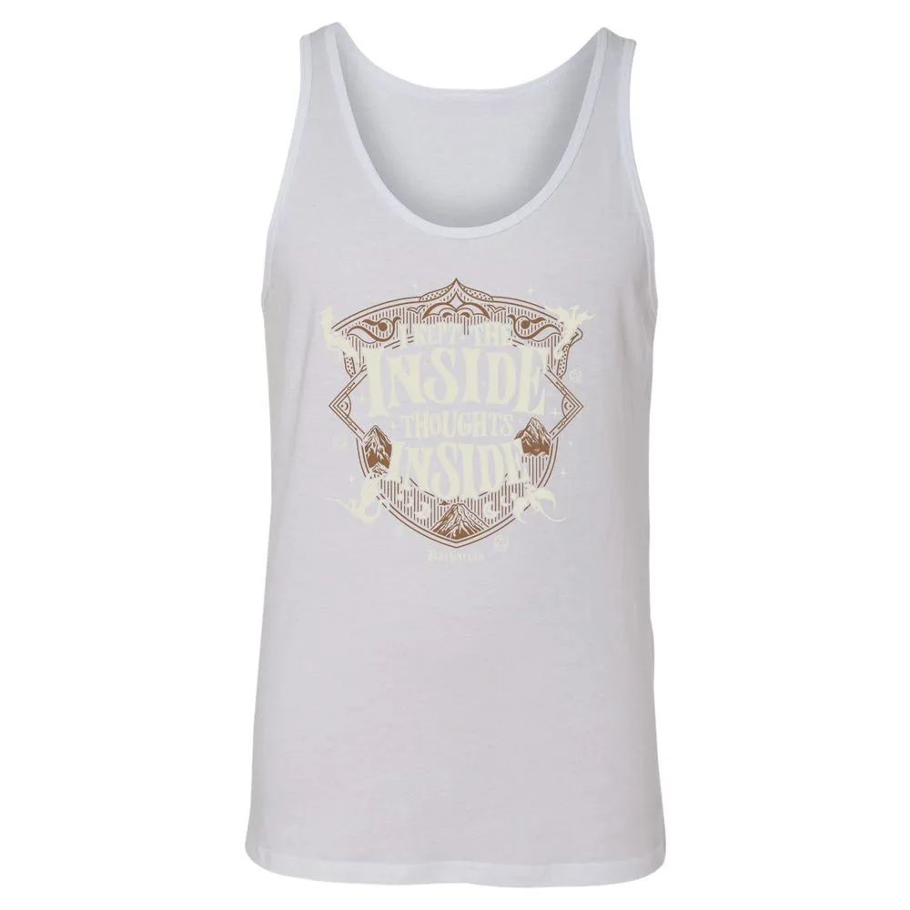 Barbarian I Kept The Inside Thoughts Inside - White - 14